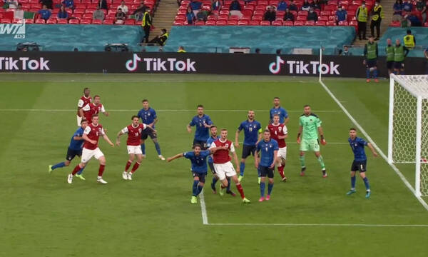 Euro 2020: Ο Κάλαιτζιτς μείωσε σε 2-1, δέχθηκε γκολ η Ιταλία μετά από 1.169 λεπτά (video)