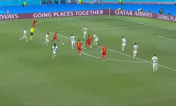 Euro 2020: Κακό τελείωμα ο Αζάρ - Η αντίδραση του Λουκάκου (video)