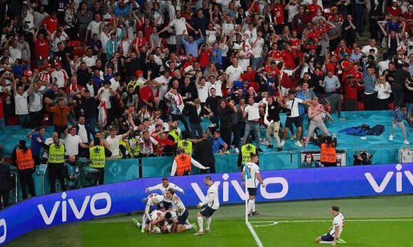 Euro 2020: Αγγλία-Δανία 2-1 – Ηφαίστειο το Γουέμπλεϊ, αμόκ για την κούπα! (video+photos)