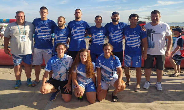 Beach Wrestling: 4η στη Γαλλία η Στεφανία Ζαχείλα