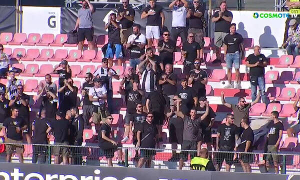 Λίνκολν-ΠΑΟΚ: Πήραν τη μάχη της εξέδρας οι οπαδοί του «Δικεφάλου» (video)