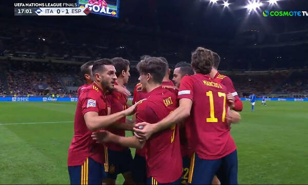 Nations League: Τρομερό πλασέ του Φεράν Τόρες και Ιταλία-Ισπανία 0-1! (video)