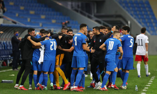Γεωργία-Ελλάδα 0-2: Νίκη θρίλερ με Μπακασέτα, Πέλκα και τελικός με τη Σουηδία! (videos+photos)
