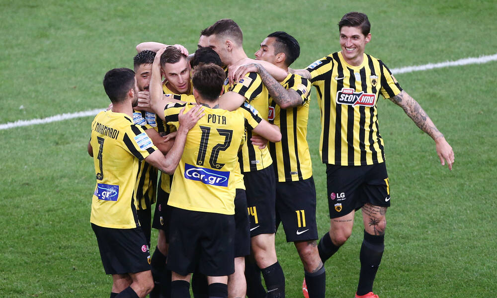 ΑΕΚ-Ατρόμητος 3-0: Έτσι νίκησαν οι «κιτρινόμαυροι» του Γιαννίκη (photos+video)