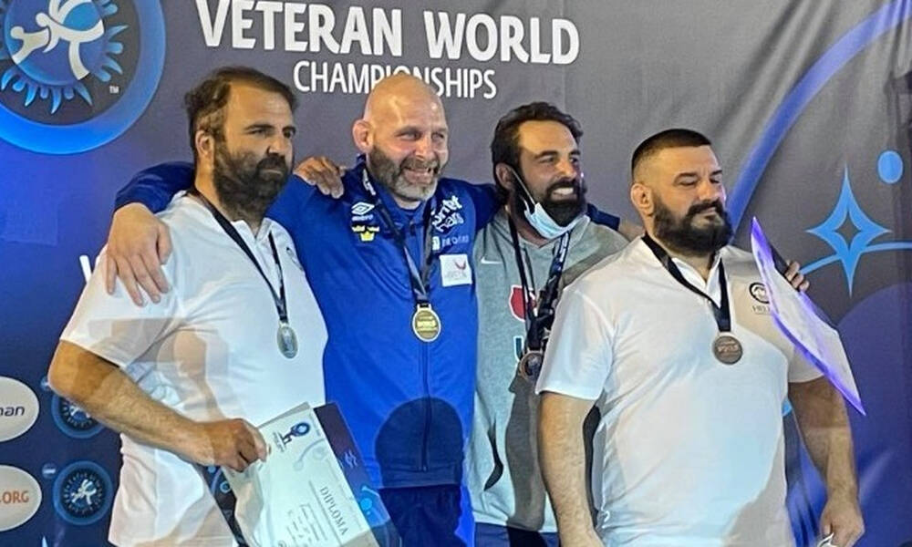Πάλη: Δύο μετάλλια για την Ελλάδα στο Παγκόσμιο Πρωτάθλημα βετεράνων