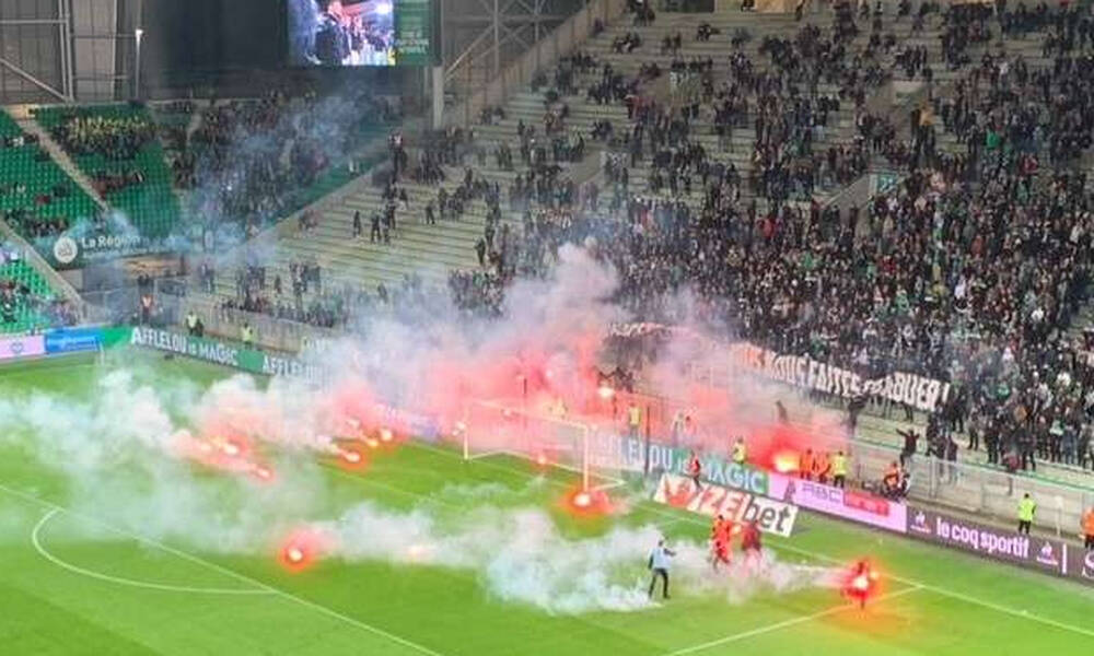 Ligue 1: Αντιδράσεις στο «Ζοφρουά Γκισάρ», δεν άρχισε το ματς! (Video+Photos)