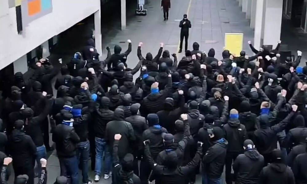 Αστυνομικός έβγαλε όπλο σε οπαδούς στο ντέρμπι Μπρόντμπι-Κοπεγχάγη! (video)