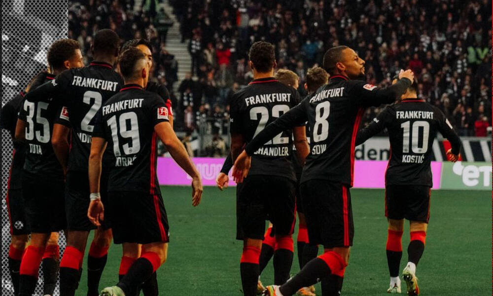 Bundesliga: «Χτύπησε» ξανά στο τέλος η Άιντραχτ Φρανκφούρτης! (video)