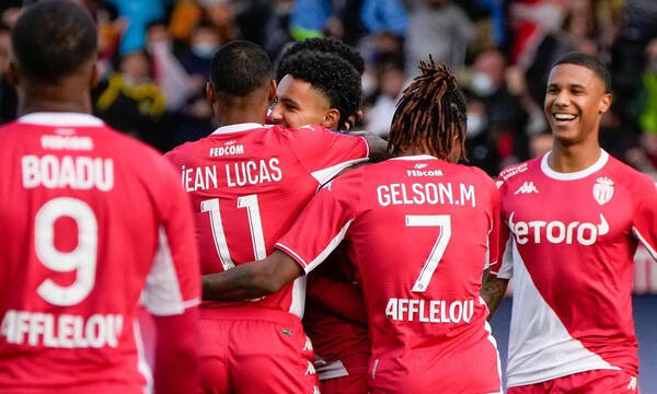 Ligue 1: Άνετα η Μονακό, «διπλά» για Ναντ και Ανζέ 