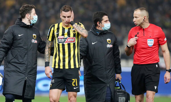 AEK: Συμπτώματα διάσεισης ο Βράνιες - Έπαιξε με πρόβλημα στο ντέρμπι
