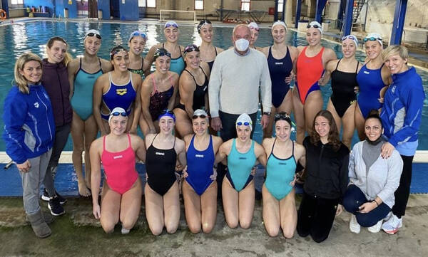Καλλιτεχνική Κολύμβηση:Ο Πρόεδρος, Κυριάκος Γιαννόπουλος στο Καμπ της Εθνικής ομάδας Γυναικών (pics)