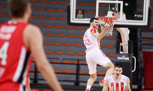 Ολυμπιακός-Ερυθρός Αστέρας 72-76: Από... χέρι αδελφικό!