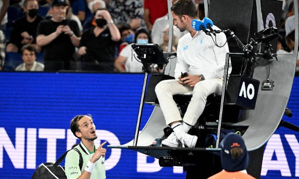 Australian Open: Πρόστιμο 12.000 δολαρίων στον… αθυρόστομο, Ντανιίλ Μεντβέντεφ 