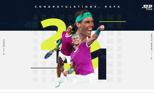 Australian Open: Τα 21 Grand Slam του «Βασιλιά» του τένις, Ράφα Ναδάλ (video)