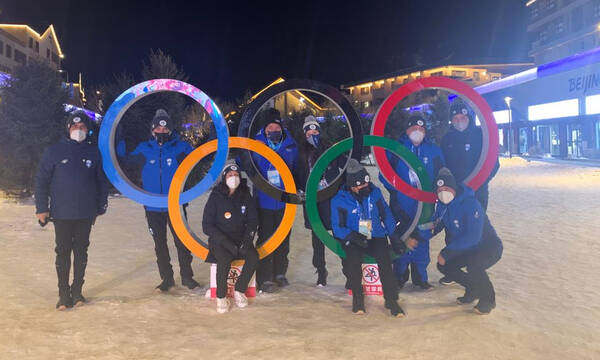 Χειμερινοί Ολυμπιακοί Αγώνες: Επίσκεψη του Σπύρου Καπράλου στην «γαλανόλευκη» αποστολή