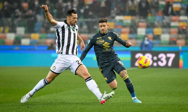 Serie A: Ουντινέζε νικήτρια σε ένα ματς που άξιζαν οι καθυστερήσεις