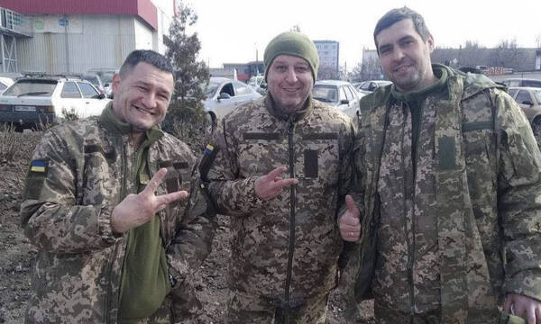 Πόλεμος στην Ουκρανία: Από το Champions League στον στρατό ο τεχνικός του Αθανασιάδη! (vid+pics)