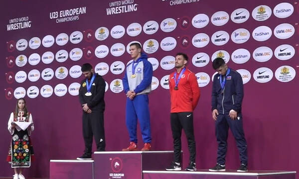 Νέα επιτυχία στην ελληνική πάλη - Πρωταθλητής Ευρώπης ο Κουγιουμτσίδης (video)