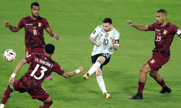 Προκριματικά Μουντιάλ 2022: Επιστροφή με γκολ για Μέσι - Άνετη νίκη για Αργεντινή