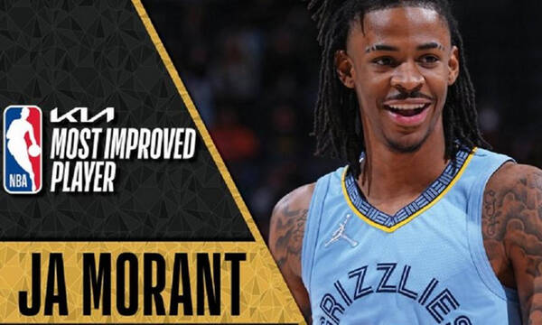 NBA: Πιο βελτιωμένος παίκτης ο Τζα Μόραντ