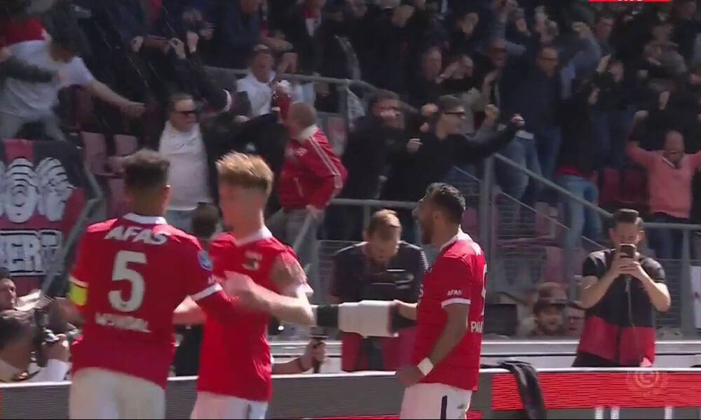 Eredivisie: Ο Παυλίδης με γκολάρα έβαλε φρένο στην απονομή του Άγιαξ! (video)
