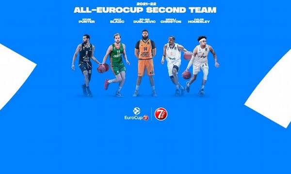 Eurocup: Ανακοίνωσε τη δεύτερη καλύτερη πεντάδα της σεζόν - Μέσα ο Πάντερ (video)