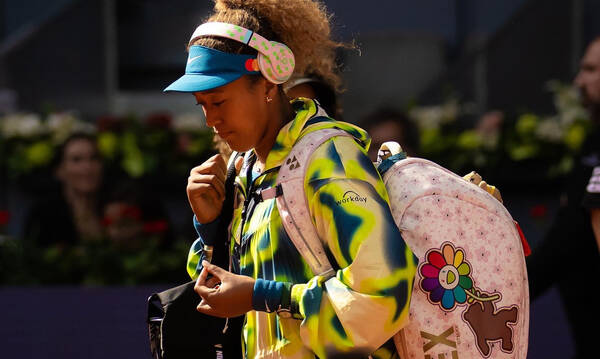 WTA: Αποσύρθηκε από το τουρνουά της Ρώμης η Οσάκα, λόγω τραυματισμού στον αχίλλειο