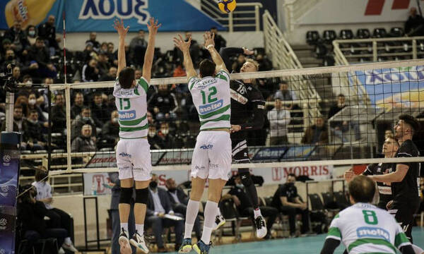 Live Streaming ΠΑΟΚ-Παναθηναϊκός 3-2 σετ