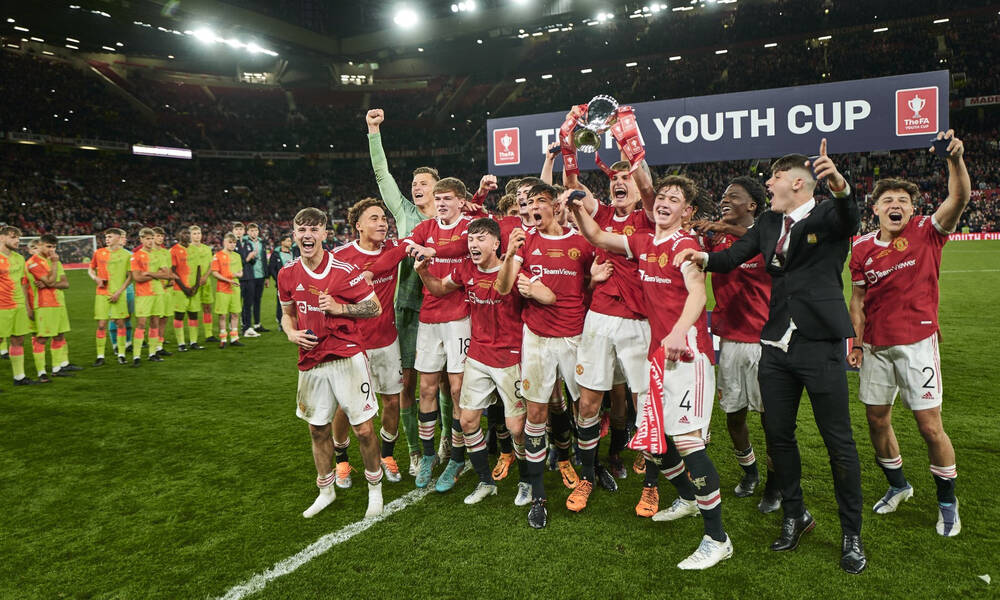 FA Youth Cup: Έκανε «πάρτι» και πήρε την κούπα κόντρα στους «μικρούς» του Μαρινάκη η Γιουνάιτεντ