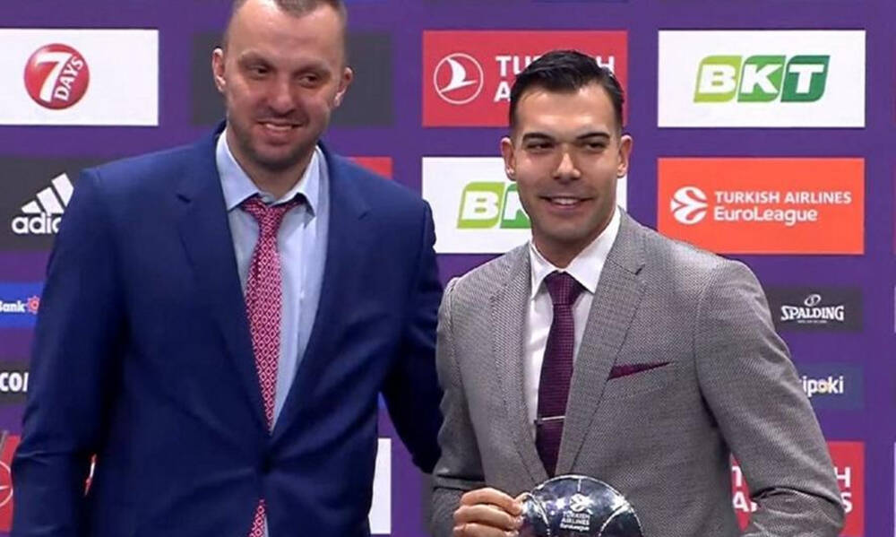 Euroleague: Ο Κώστας Σλούκας νικητής του βραβείου «μαγική στιγμή» της σεζόν