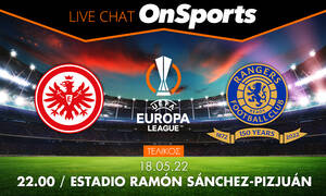 Live Chat Τελικός Europa League: Άιντραχτ Φρανκφούρτης-Ρέιντζερς 0-0