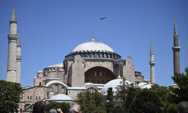 «Η Αγιά Σοφιά δεν θα υπάρχει ως το 2050» - Άρθρο κόλαφος για την απόφαση Ερντογάν να την κάνει τζαμί