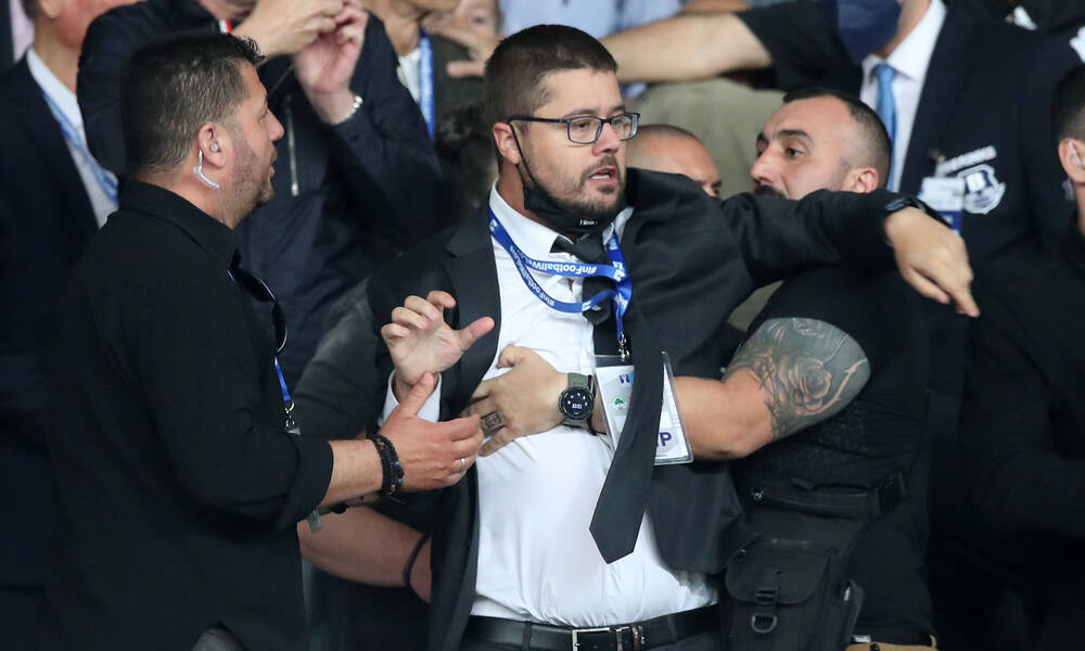 Τελικός Κυπέλλου Ελλάδας: Ένταση με Γκαγκάτση πριν την απονομή! (photos)