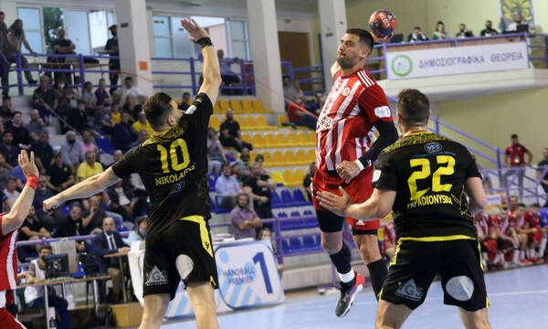 Handball Premier: Για τη στέψη ο Ολυμπιακός, για την ισοφάριση η ΑΕΚ σήμερα στη Χαλκίδα 
