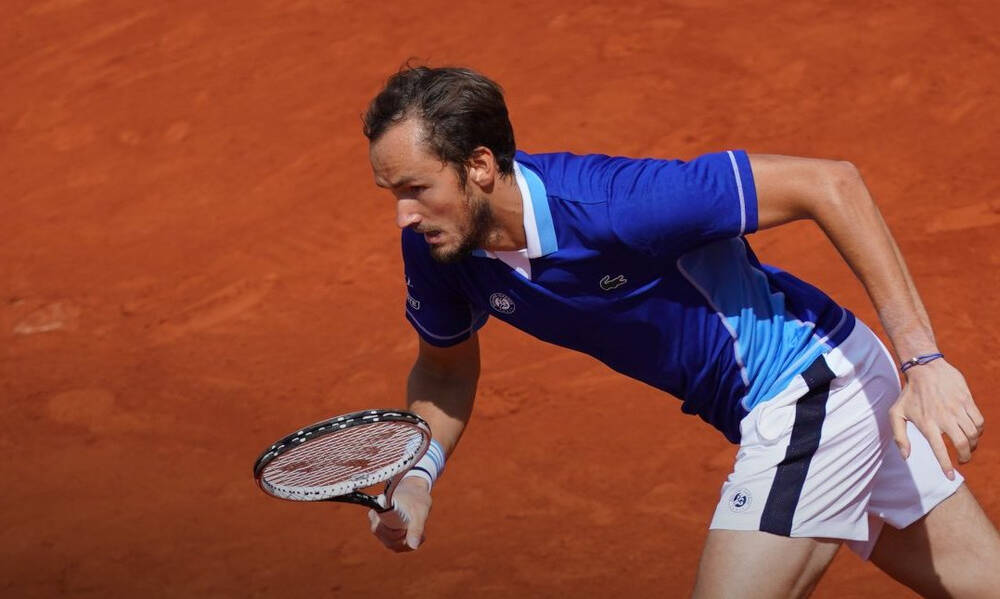 Roland Garros: Στο ρελαντί πέρασε στον 2ο γύρο ο Ντανιίλ Μεντβέντεφ, 3-0 σετ τον Μπάγνις