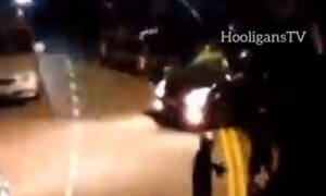 Οπαδοί του ΑΠΟΕΛ επιτέθηκαν σε φίλους της Ομόνοιας - Τραυματισμοί και σπασμένα αυτοκίνητα (video)