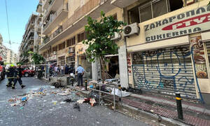 «Βομβαρδισμένο» τοπίο το κέντρο της Αθήνας «Ευτυχώς δεν είχαμε θύματα»
