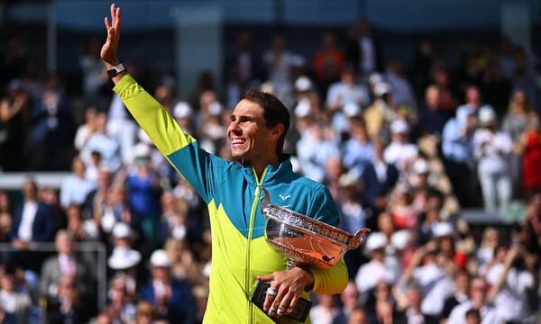 Ράφα Ναδάλ: Απόλυτος «βασιλιάς» στο Ronald Garros - Έφτασε τα 22 Grand Slam o Ισπανός θρύλος