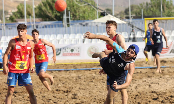 Eλληνογερμανικές «μάχες» στο Παγκόσμιο του Beach Handball