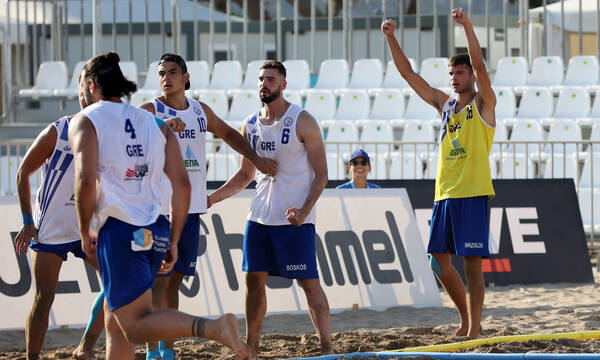 Παγκόσμιο πρωτάθλημα Beach handball: Στα προημιτελικά η Εθνική ανδρών (video)