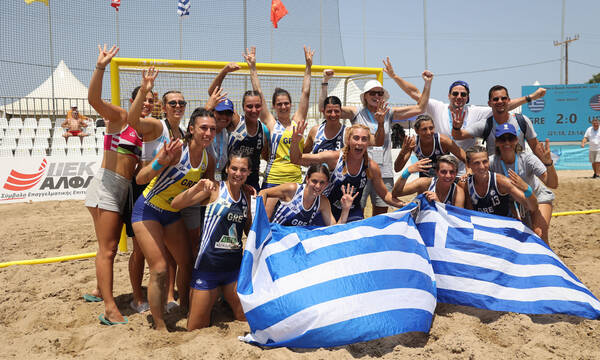 Παγκόσμιο πρωτάθλημα Beach handball: Άνετα στους «8» η Εθνική γυναικών