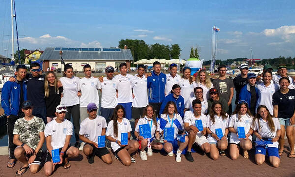  Ιστιοπλοΐα: Τρία μετάλλια στο Ευρωπαϊκό Πρωτάθλημα ILCA 4 Youth