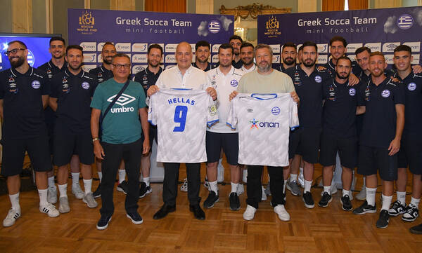 Με τον ΟΠΑΠ στο πλευρό της η Ελληνική Ομάδα στο SOCCA World Cup 2022 - Δείτε τη φανέλα που θα φοράει