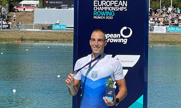 Ευρωπαϊκό πρωτάθλημα κωπηλασίας: Χρυσό μετάλλιο ο Παπακωνσταντίνου
