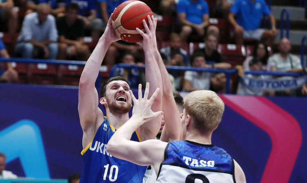 EuroBasket 2022: Άρπαξε τη νίκη (74-73) η Ουκρανία από την Εσθονία στο τέλος!