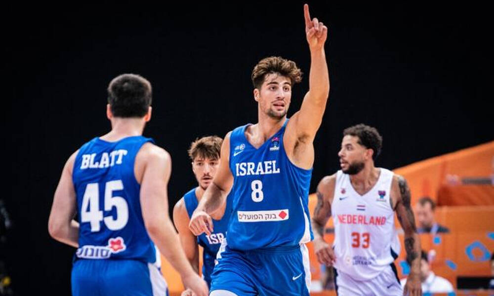 Eurobasket 2022: Με ήρωα τον Αβντίγια το Ισραήλ έκανε το 2-0 κόντρα στην Ολλανδία