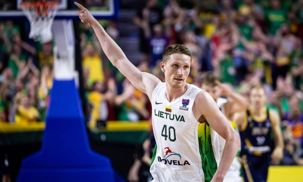 Eurobasket 2022: Απίθανος Γκριγκόνις, οδηγεί τη Λιθουανία στην... Ισπανία με «βομβαρδισμό» (video)