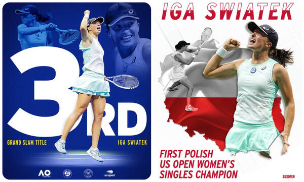 US Open: Η Ίγκα Σβιάτεκ κέρδισε το 3ο της Grand Slam - Η 1η Πολωνή Πρωταθλήτρια στη Νέα Υόρκη (vid)