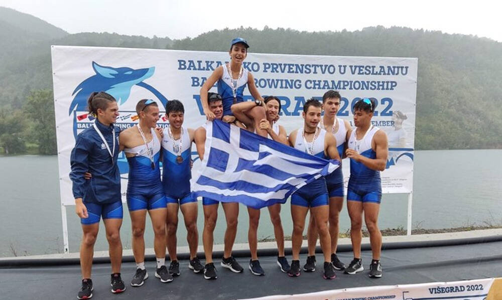 Βαλκανικό πρωτάθλημα: 15 μετάλλια τα ελληνικά πληρώματα - 3η θέση στη βαθμολογία η Ελλάδα