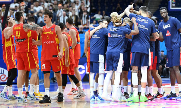 Eurobasket 2022: Και τώρα οι δυο τους - Μάχη Ισπανίας και Γαλλίας για το τρόπαιο